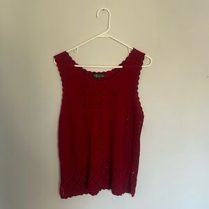 Crochet tank
